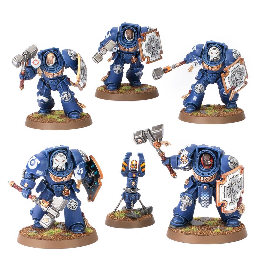 Warhammer 40,000 - 48-34, Space Marines, Terminator Assault Squad
