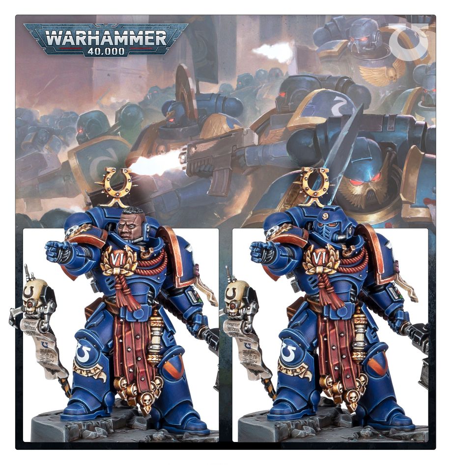 Warhammer 40,000 - 55-37, Ultramarines, Ferren Areios