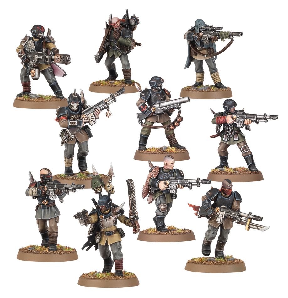 Warhammer 40,000 - 43-107, Chaos Space Marines, Traitor Guardsmen Squad