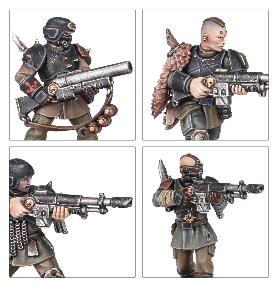 Warhammer 40,000 - 43-107, Chaos Space Marines, Traitor Guardsmen Squad