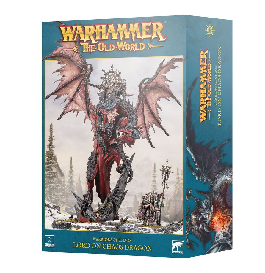 Warhammer The Old World - 08-19, Warriors of Chaos, Lord on Chaos Dragon