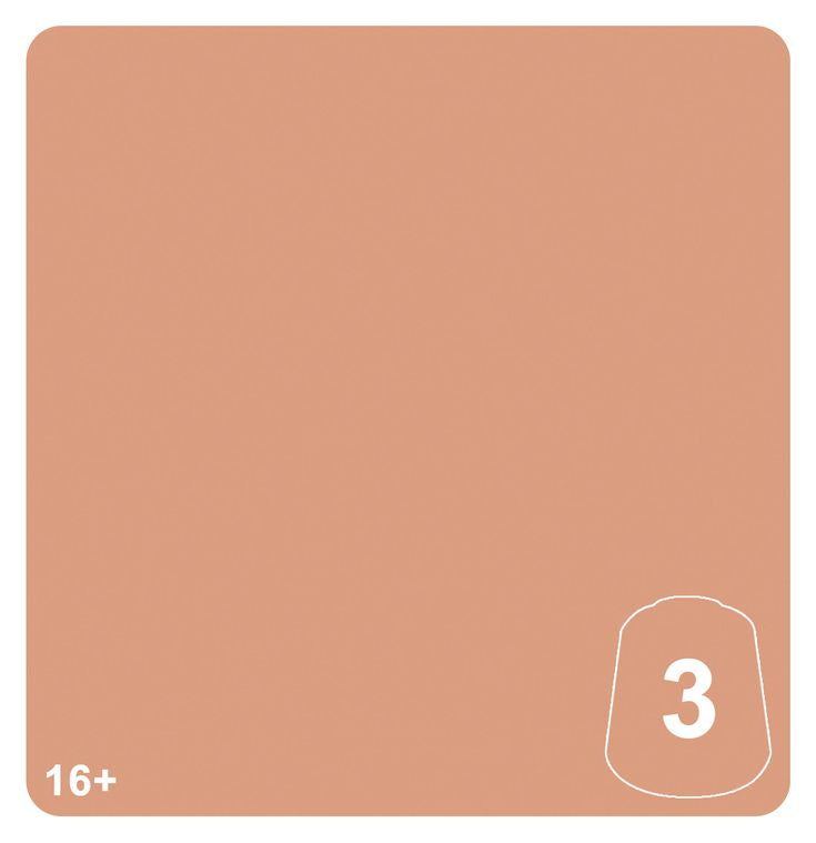 Warhammer Colour - Tone Pro: Celestine Skin 3, 20-093 Acrylic Paint 12ml