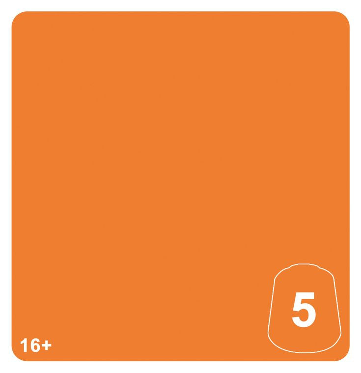 Warhammer Colour - Tone Pro: Chotec Orange 5, 20-175 Acrylic Paint 12ml