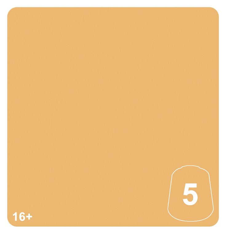 Warhammer Colour - Tone Pro: Ta'unar Ochre 5, 20-185 Acrylic Paint 12ml