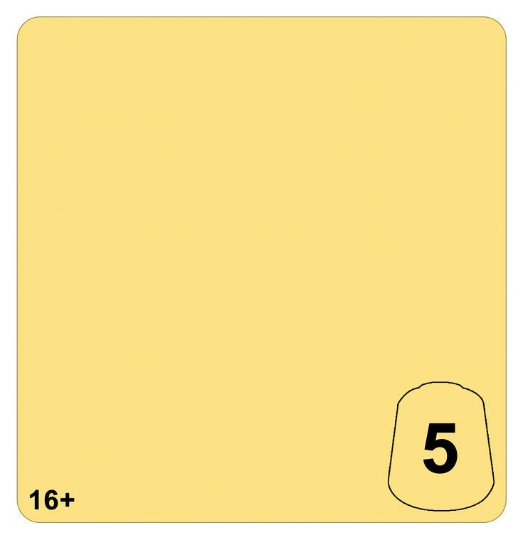 Warhammer Colour - Tone Pro: Hawkshroud Yellow 5, 20-195 Acrylic Paint 12ml