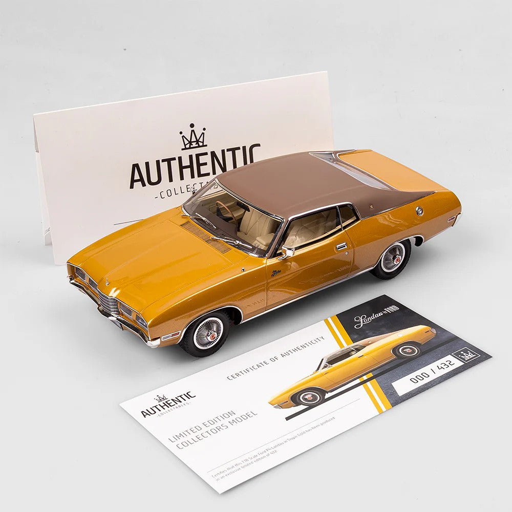 Authentic Collectables, Ford P4 Landau - Tropic Gold, 1:18 Scale Diecast Car