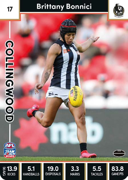 2023 Teamcoach AFLW Common Cards - Cards 1 to 90 - Pick Your Card