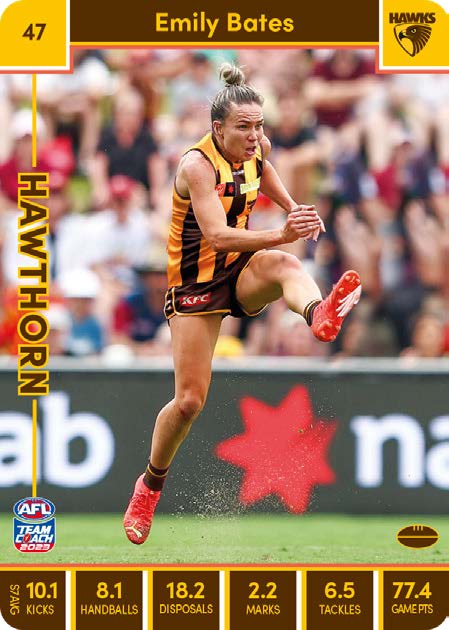 2023 Teamcoach AFLW Common Cards - Cards 1 to 90 - Pick Your Card