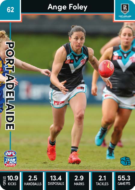 2023 Teamcoach AFLW Common Cards - Cards 1 to 90 - Pick Your Card