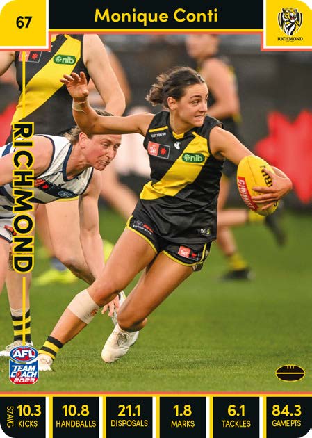 2023 Teamcoach AFLW, 90 card Base Set