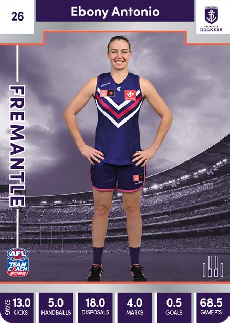 2023 Teamcoach AFLW Silver Parallel Cards - Cards 1 to 90 - Pick Your Card