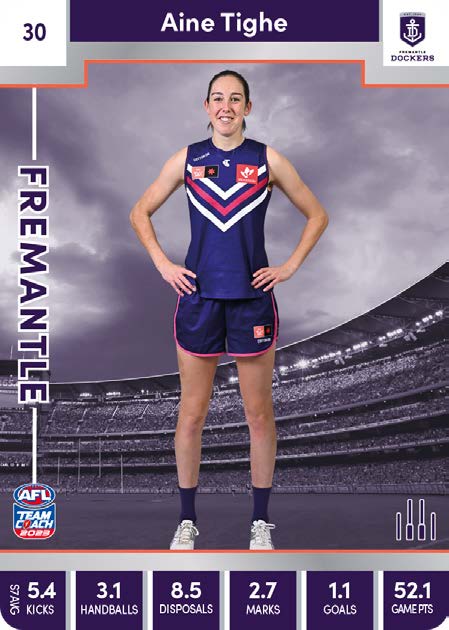 2023 Teamcoach AFLW Silver Parallel Cards - Cards 1 to 90 - Pick Your Card
