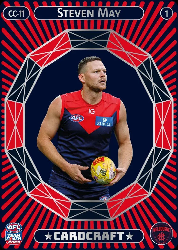 Steven May, CC-11-1, Card Craft, 2025 Teamcoach AFL