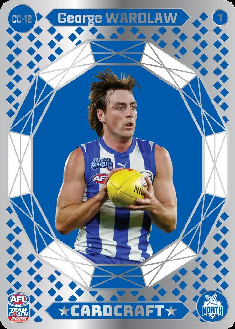 George Wardlaw, CC-12-1, Card Craft, 2026 Teamcoach AFL