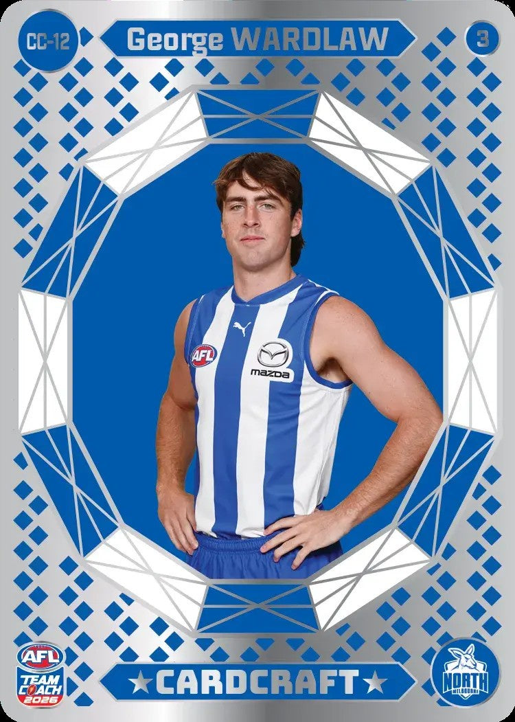 George Wardlaw, CC-12-3, Card Craft, 2026 Teamcoach AFL