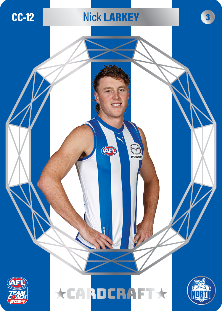 Nick Larkey, CC-12-3, Card Craft, 2024 Teamcoach AFL
