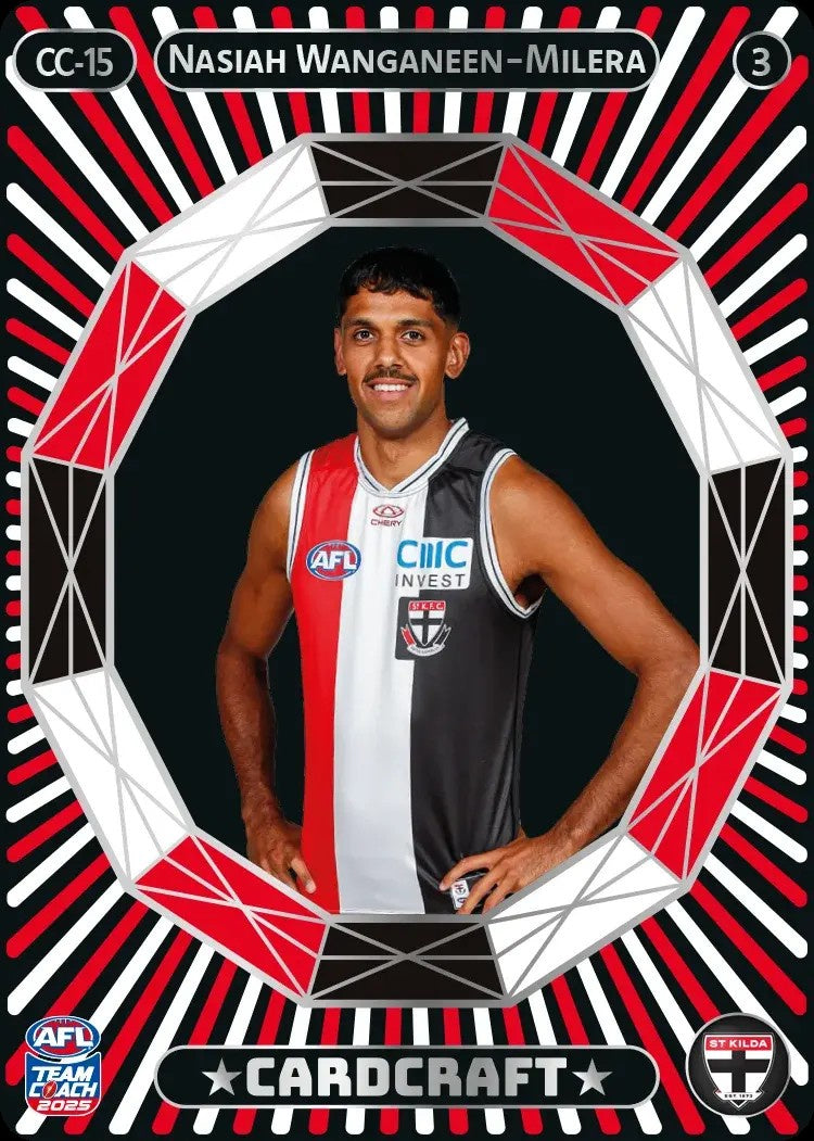 Nasiah Wanganeen-Milera, CC-15-3, Card Craft, 2025 Teamcoach AFL
