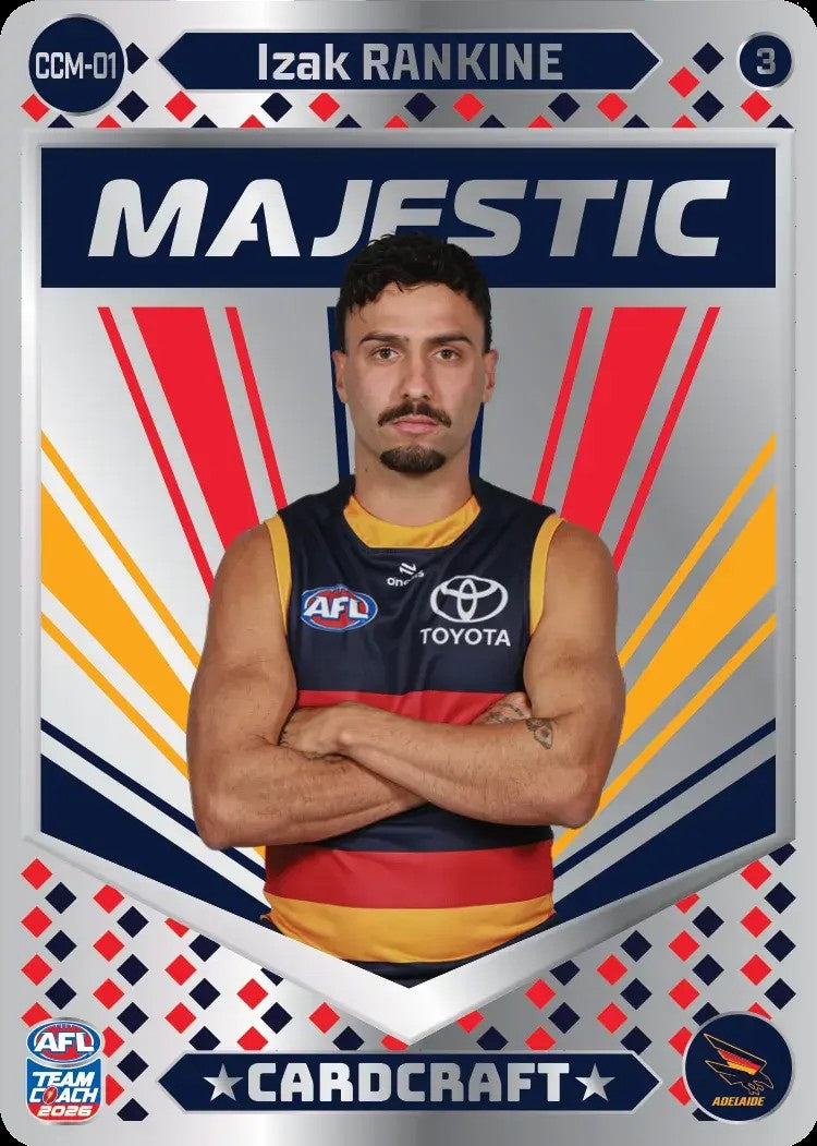 Izak Rankine, CCM-01-3, Majestic Card Craft, 2026 Teamcoach AFL