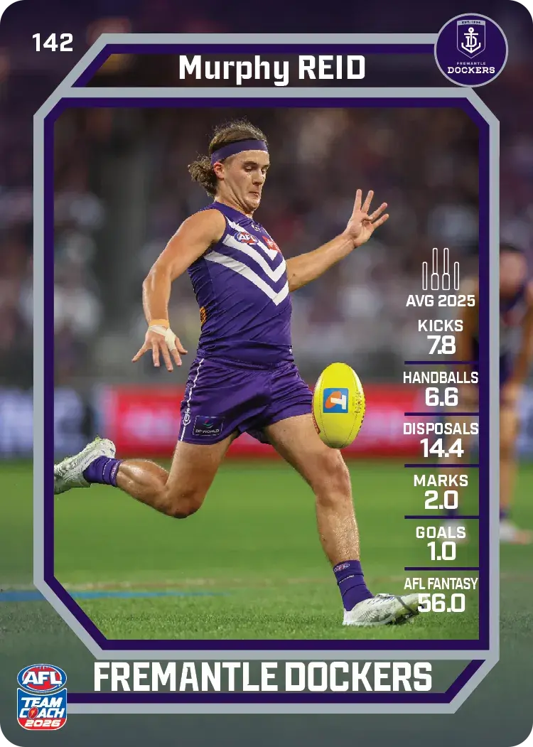 2026 Teamcoach AFL Common Cards - Cards 101 to 198 - Pick Your Card