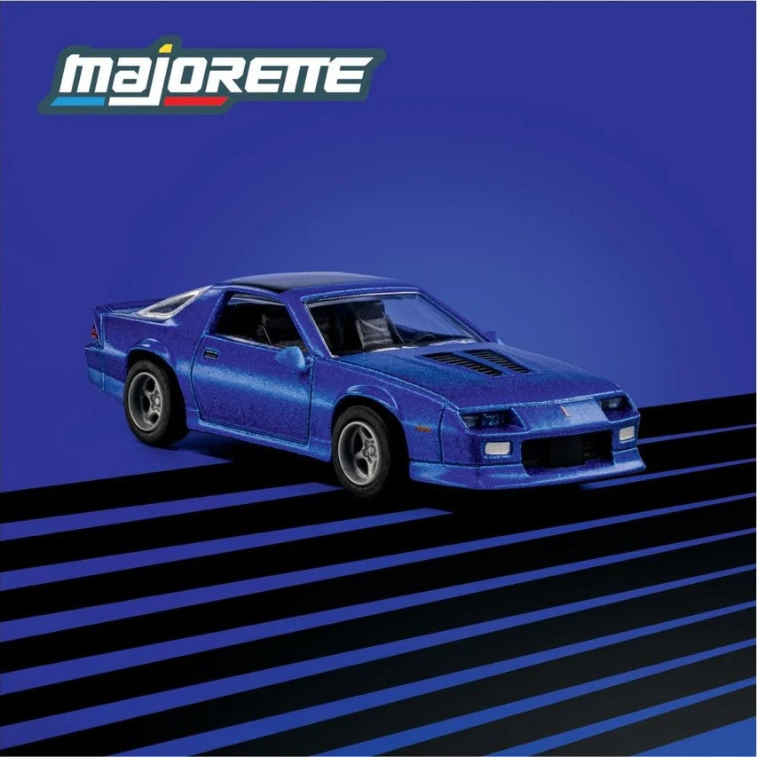 1985 Chevrolet Camaro - Dark Blue - Majorette: Collection Deluxe, 1:64 Scale Diecast Car
