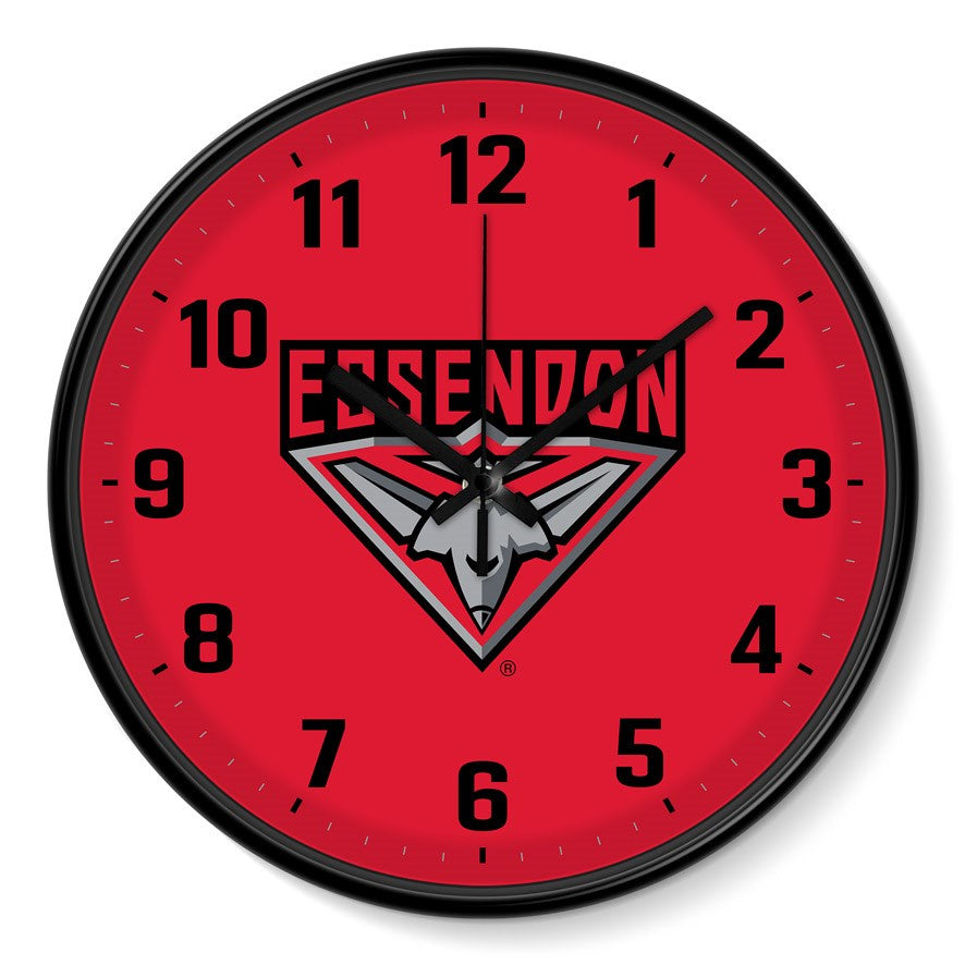 ESSENDON BOMBERS WALL CLOCK