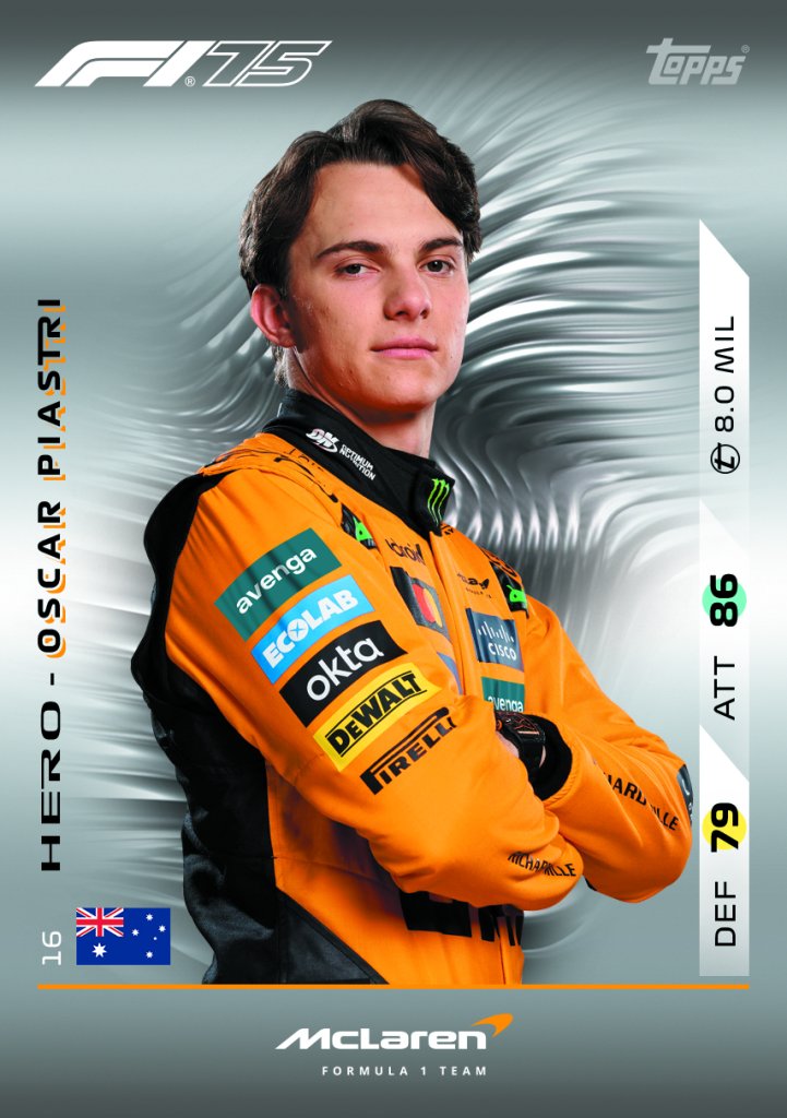 2025 Topps TURBO ATTAX Formula 1 Trading Cards Pack