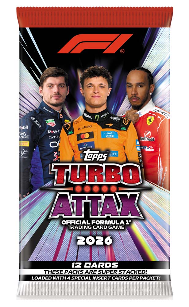 2026 Topps F1 Turbo Attax Trading Cards Box