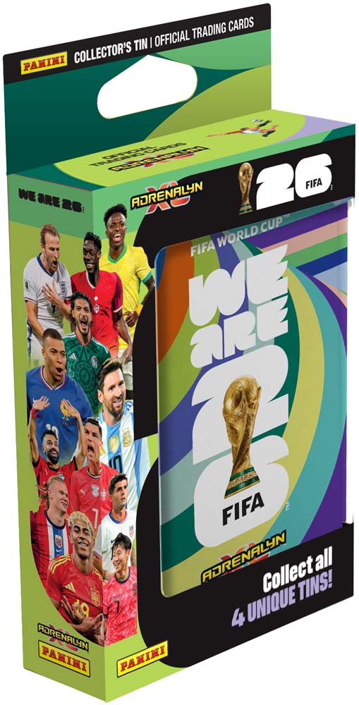 2026 Panini Adrenalyn XL, FIFA World Cup Card Pocket Tin