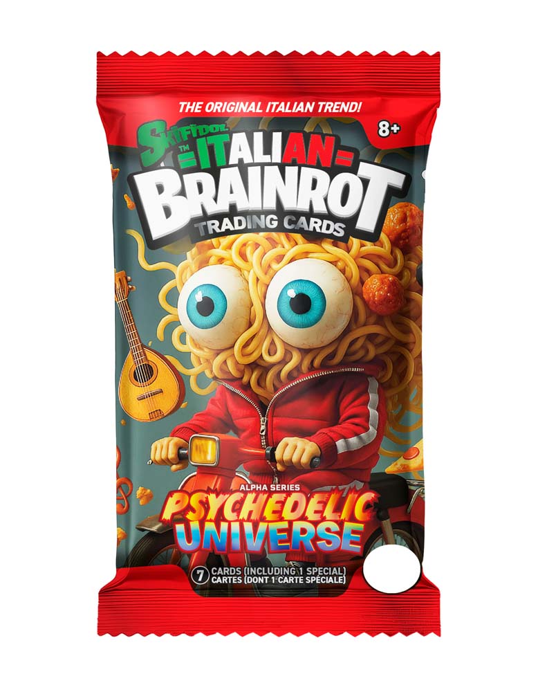 Skifidol Italian Brainrot Trading Card Game Booster Pack (Alpha Series)