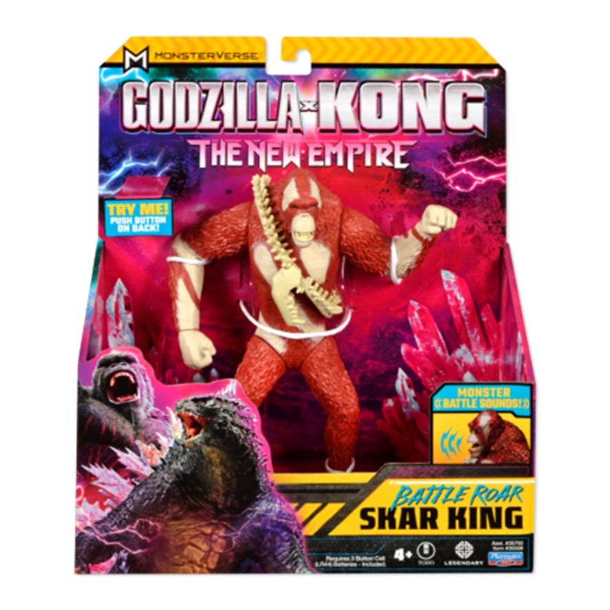 MonsterVerse Godzilla vs. Kong 2: The New Empire - Battle Roar Skar King 7" Deluxe Action Figure
