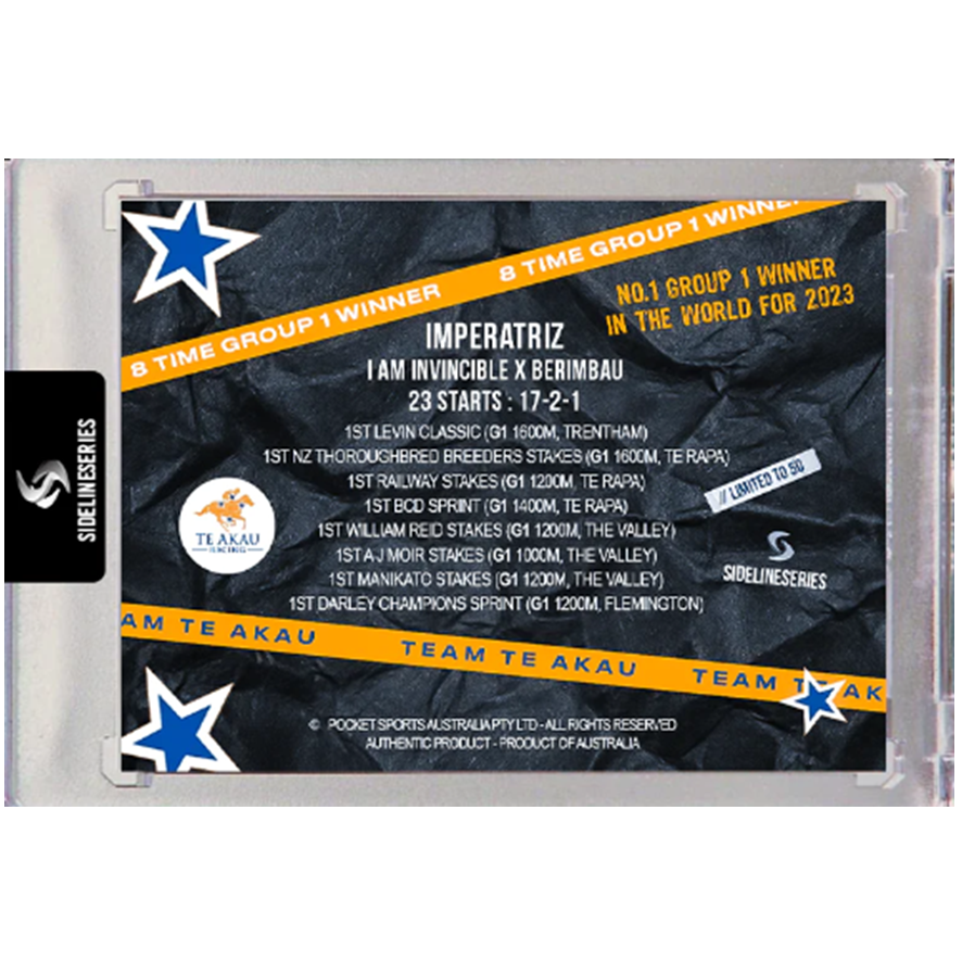 Imperatriz Rainbow Holofoil, Sideline Series