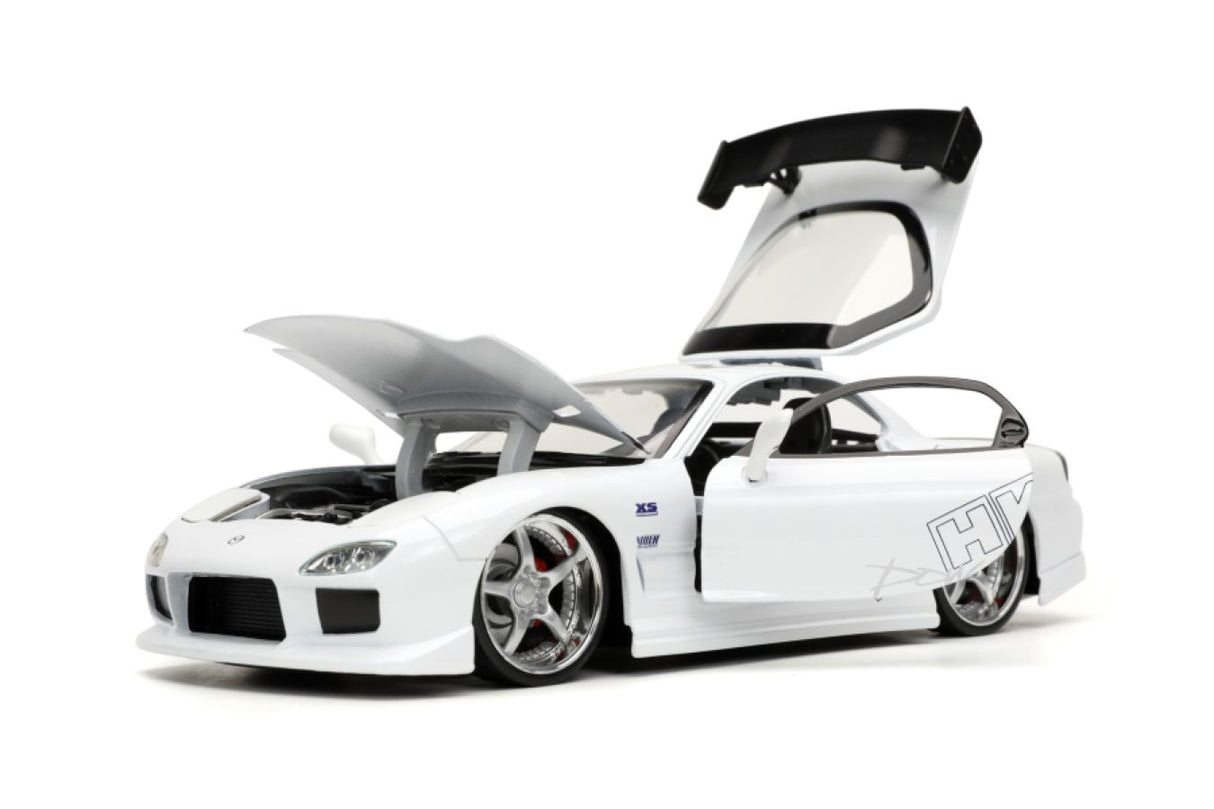 Fast and Furious - 1993 Mazda RX-7 FD3S-Wide, 1:24 Scale Diecast Vehicle