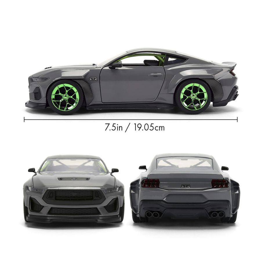Big Time Muscle – 2024 Ford Mustang RTR 1:24 Scale Diecast Vehicle