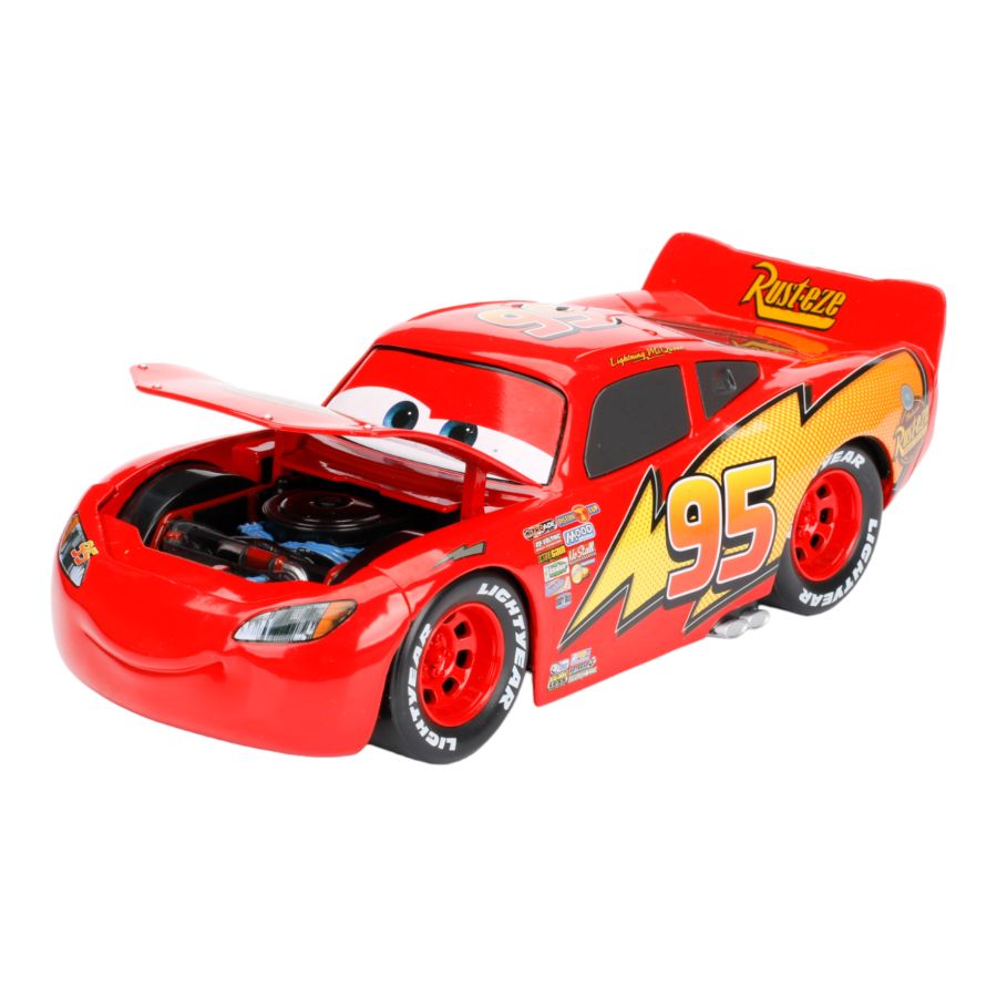 Cars - Lightning McQueen without Tire Rack 1:24 Scale Diecast Vehicle
