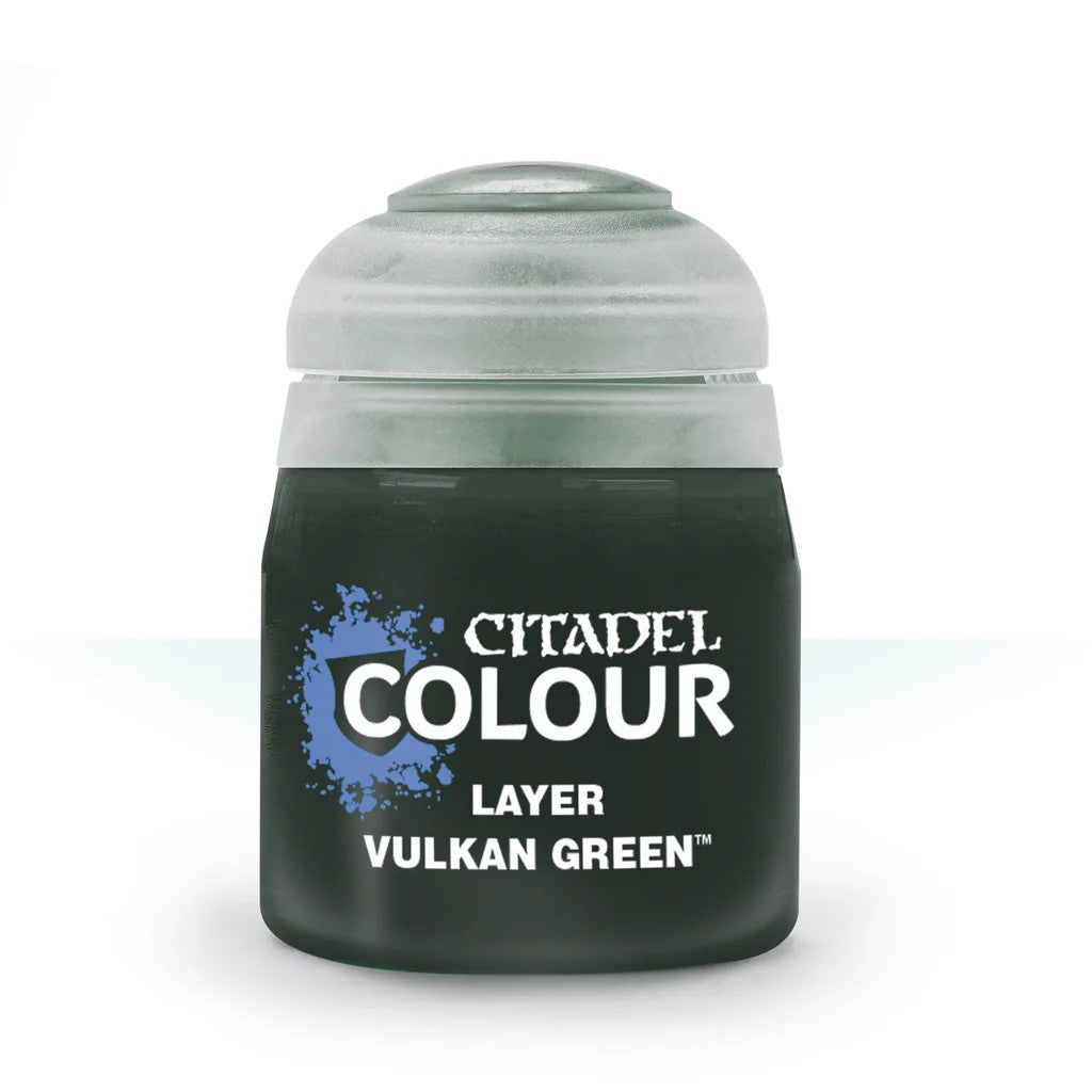 Citadel Layer Vulkan Green 22-90 Acrylic Paint 12ml