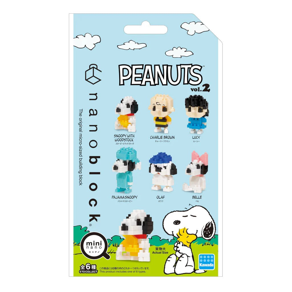 mininano Peanuts Vol. 2 Sealed Box