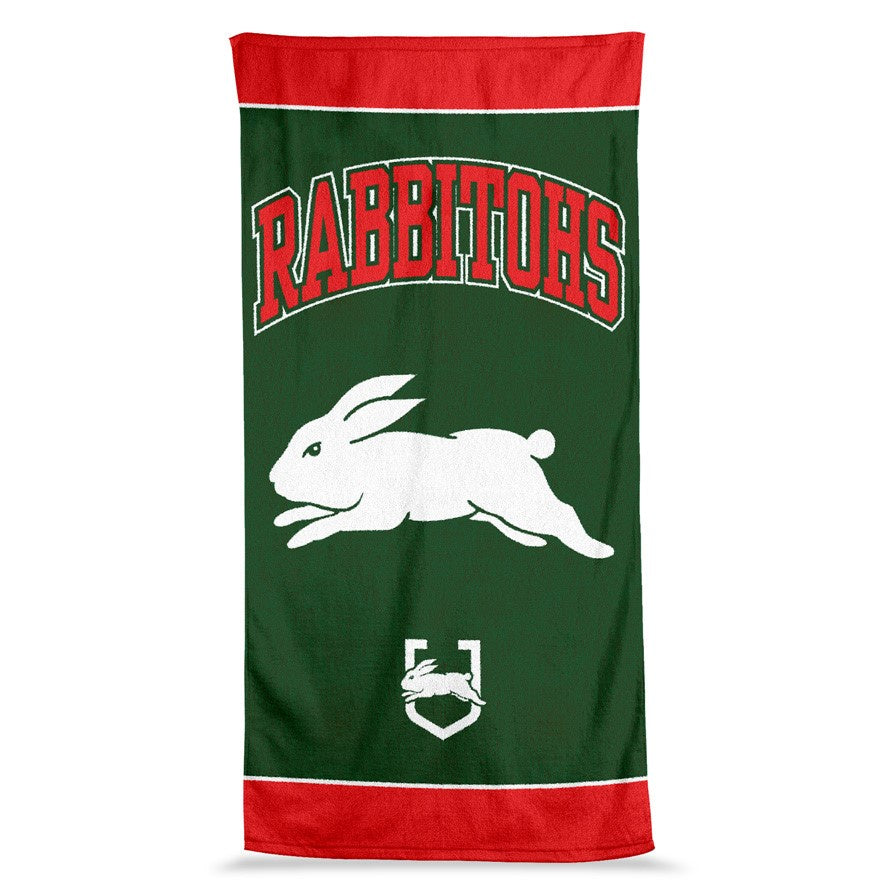 SOUTH SYDNEY RABBITOHS JUMBO BEACH TOWEL