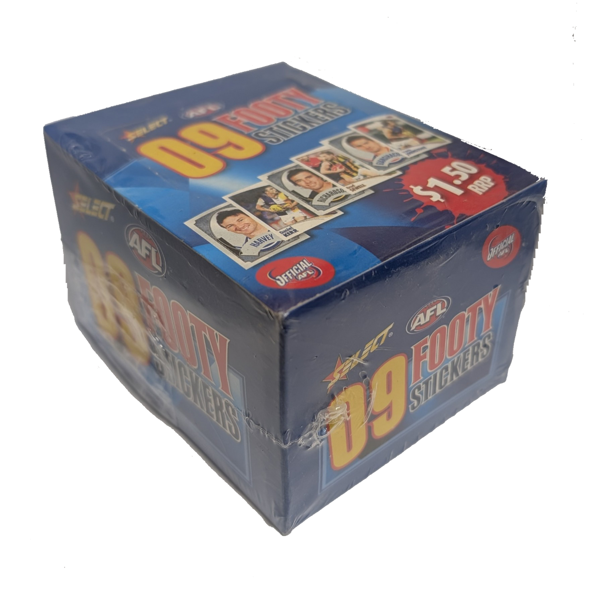 2009 Select AFL Footy Stickers Box