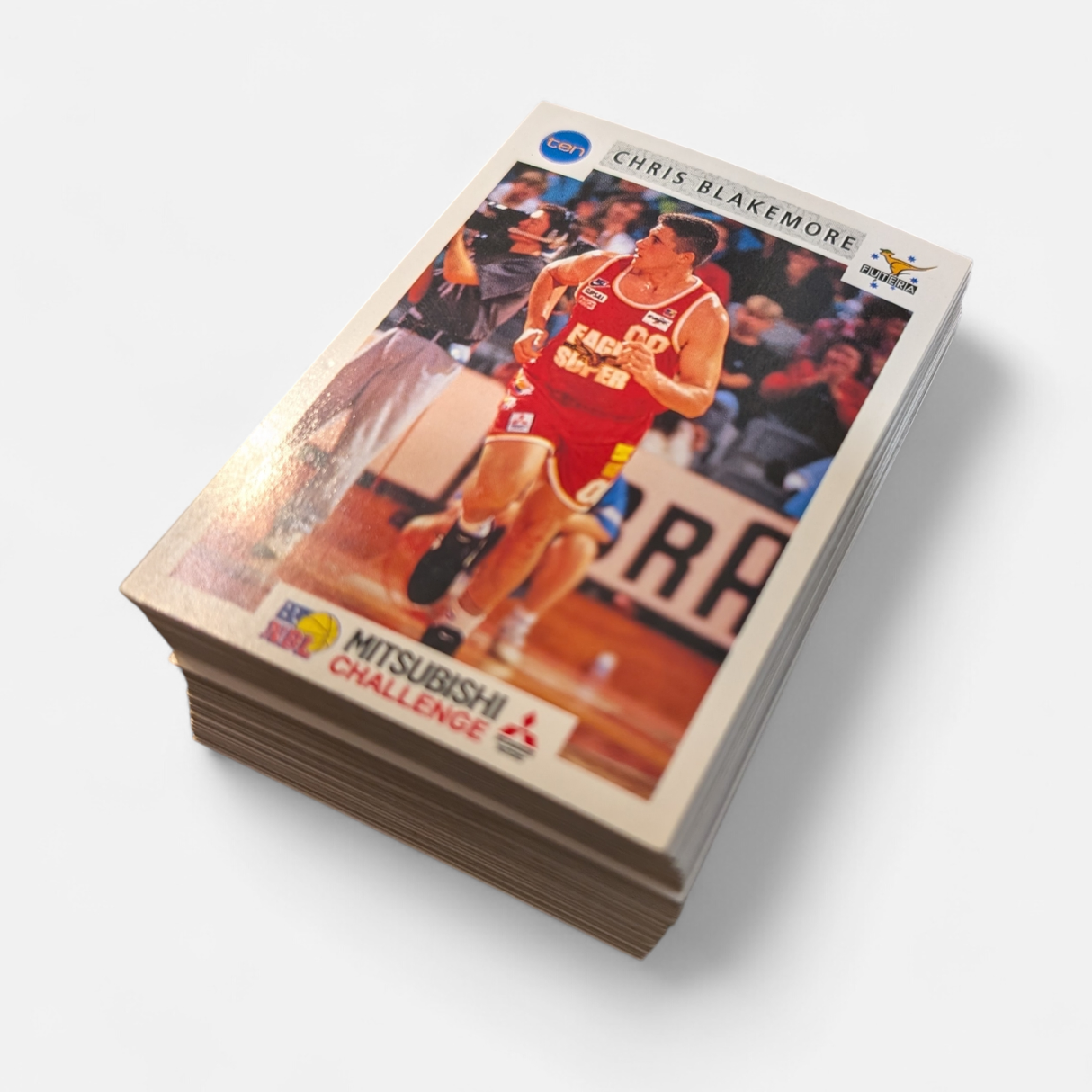 1993 Futera NBL Basketball Base Set of 110 cards