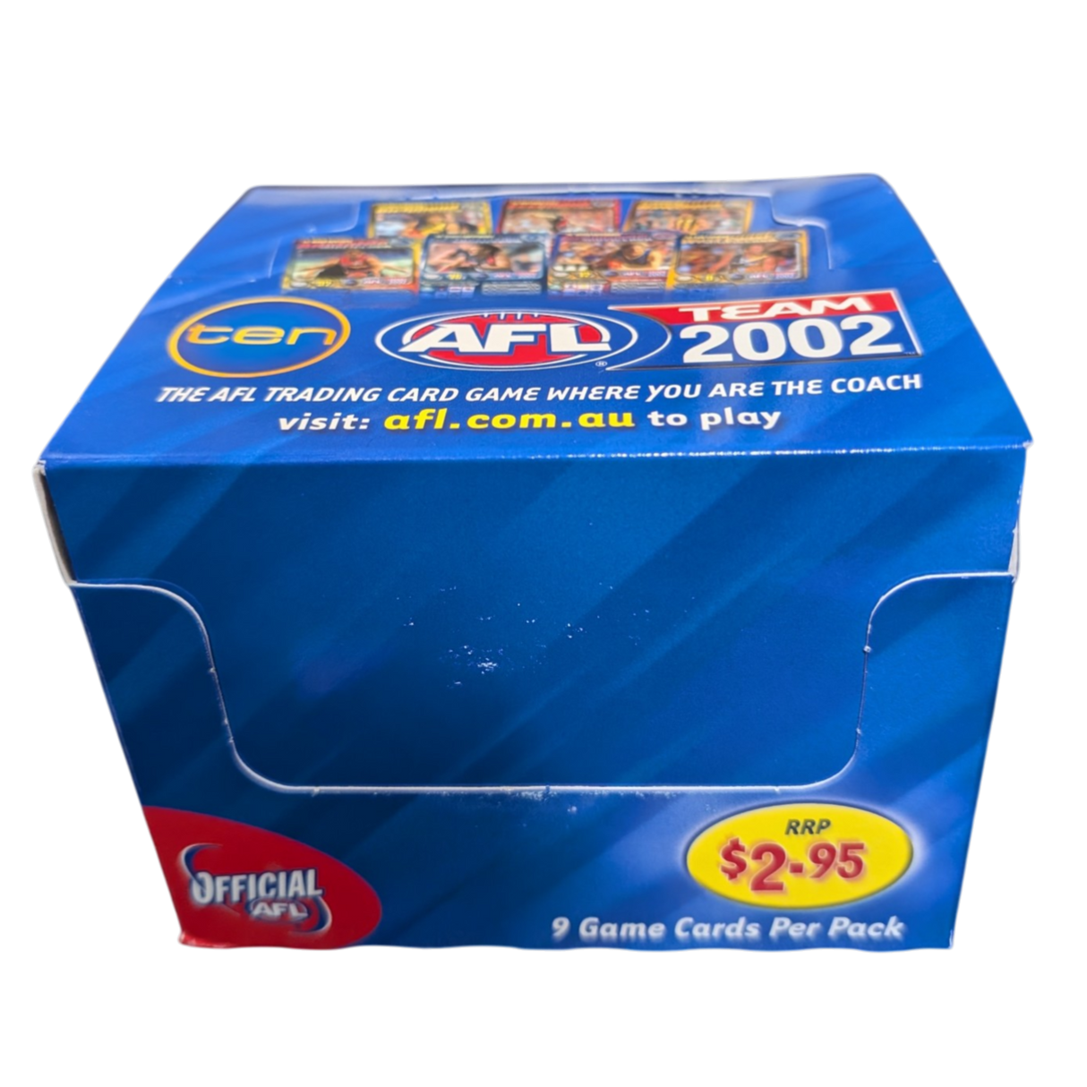 2002 Teamcoach AFL 36 pack Box - Read Description