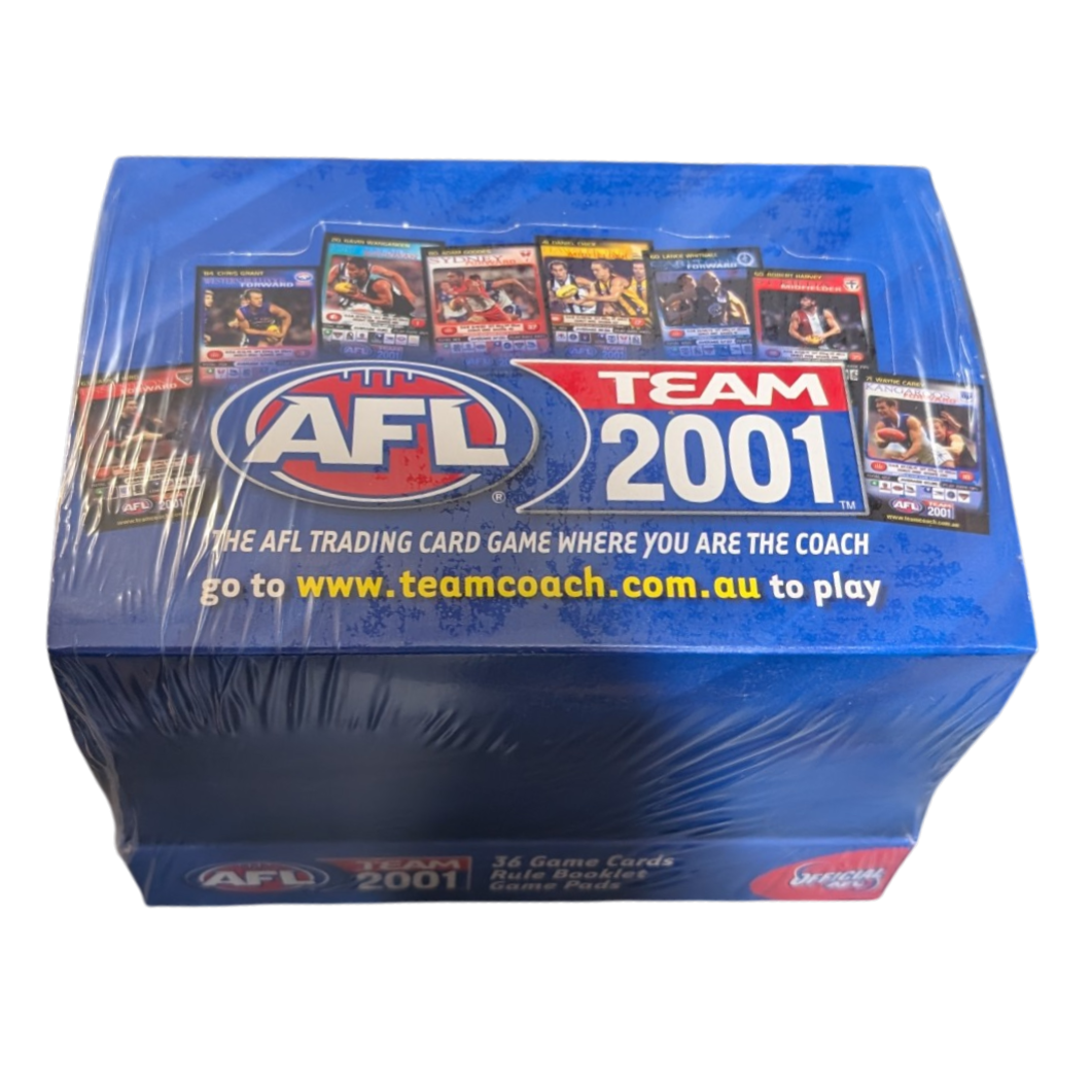 2001 Teamcoach AFL Starter Pack Box
