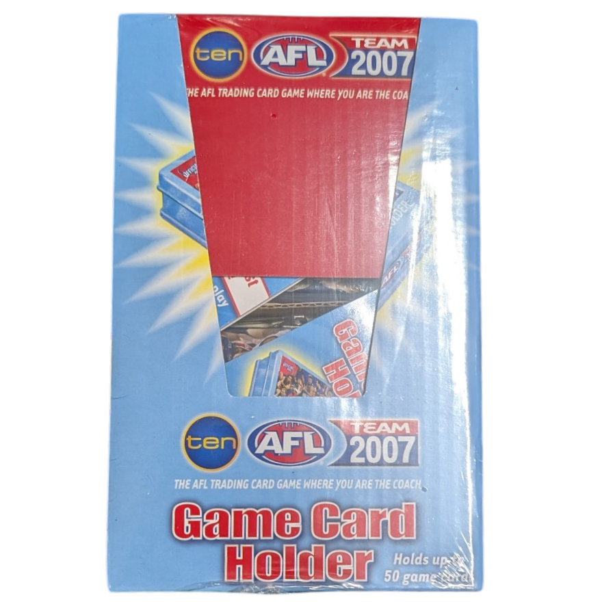 2007 Teamcoach AFL Game Card Holder Sealed Box