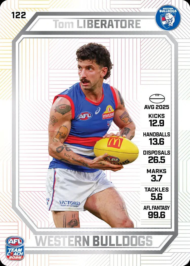 Tom Liberatore, PEARL Parallel, 2026 Teamcoach AFL