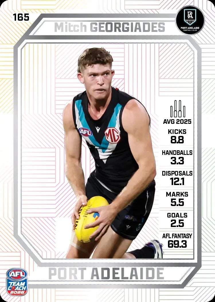 Mitch Georgiades, PEARL Parallel, 2026 Teamcoach AFL