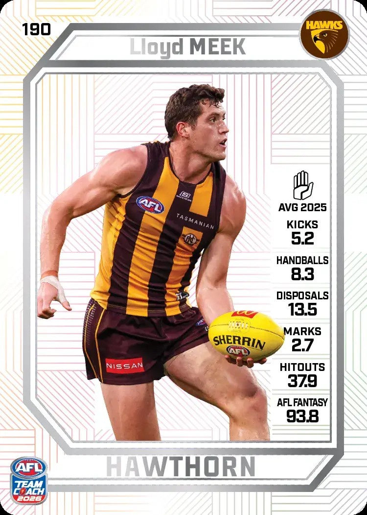Lloyd Meek, PEARL Parallel, 2026 Teamcoach AFL