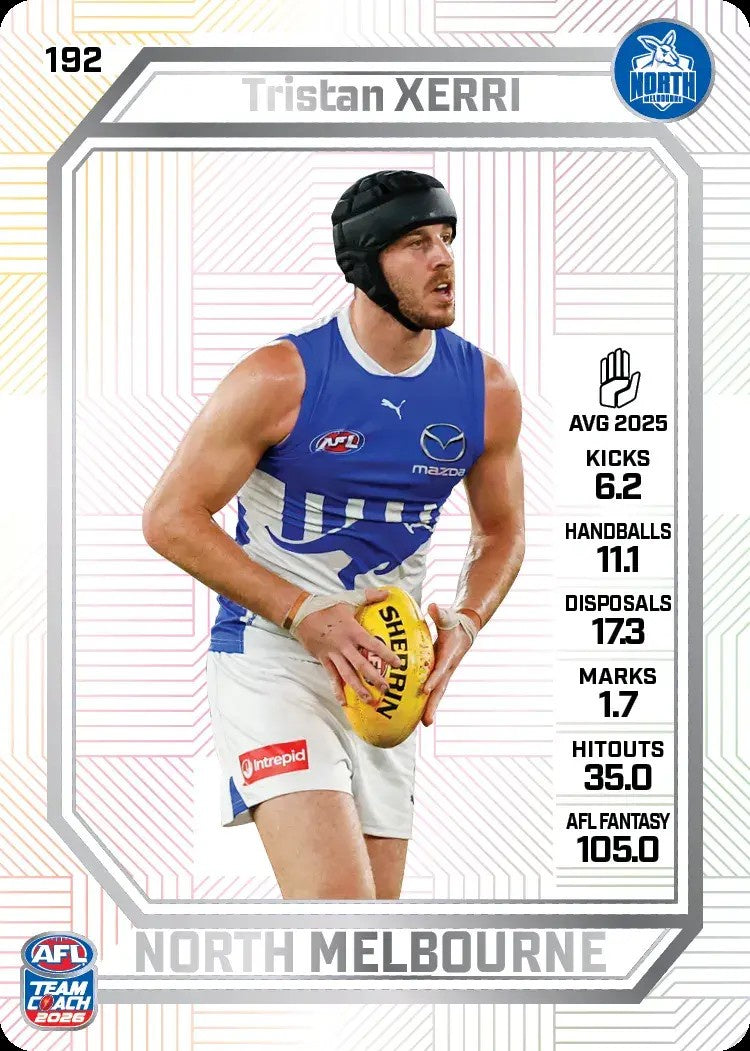 Tristan Xerri, PEARL Parallel, 2026 Teamcoach AFL