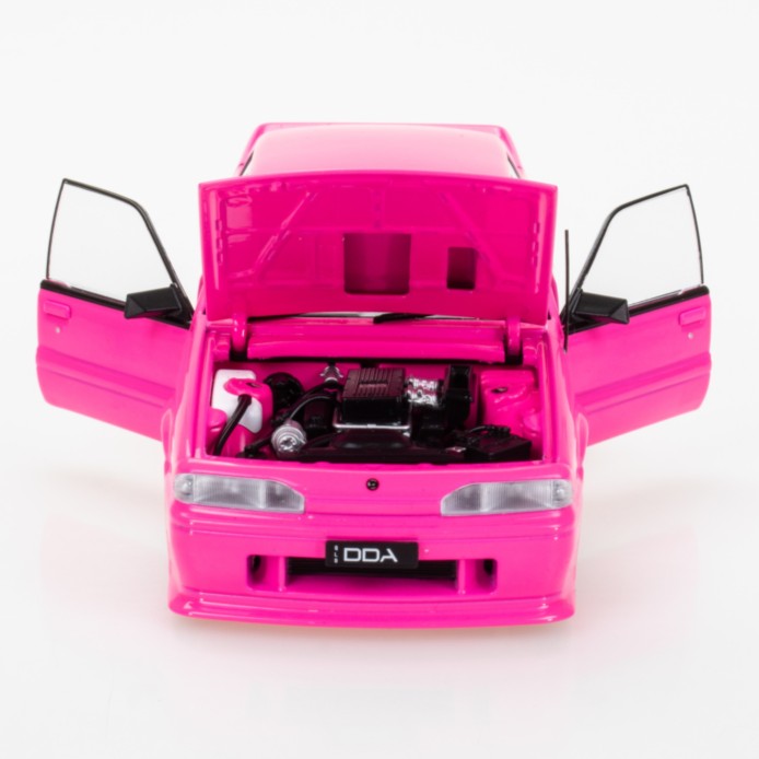 Hot Pink Custom Holden VL Walkinshaw, 1:24 Scale Diecast Car