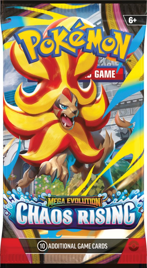 Pokémon TCG: Mega Evolution Chaos Rising Booster Pack