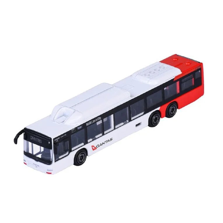 Majorette Qantas MAN Lion's Coach, Diecast Bus
