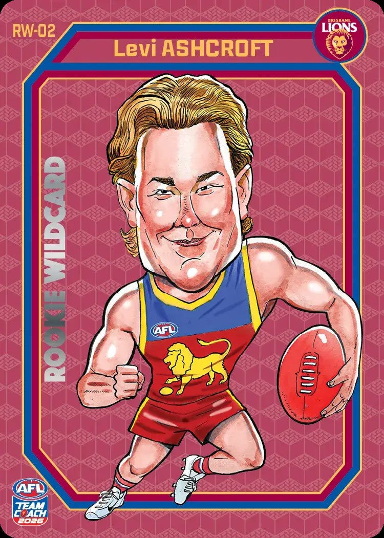 Levi Ashcroft, Rookie Wildcard, 2026 Teamcoach AFL